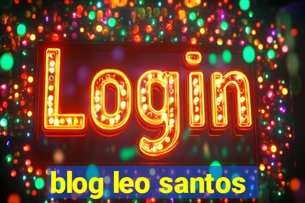 blog leo santos